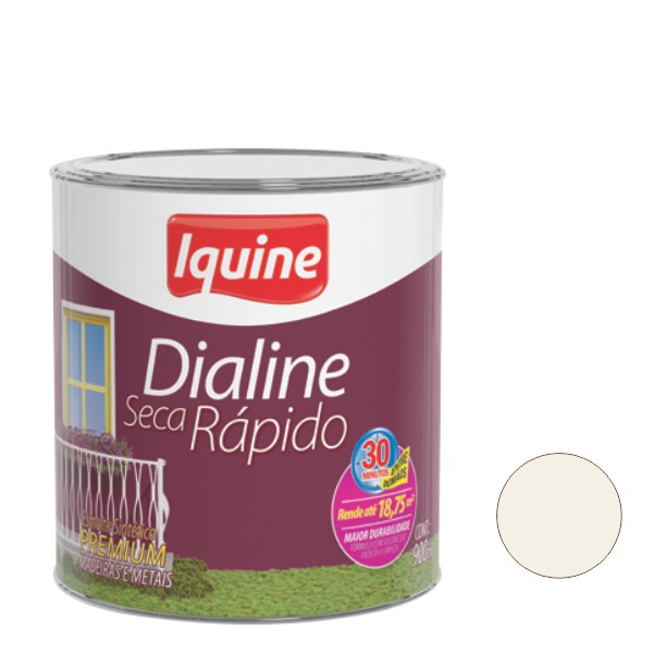 ESMALTE SINTÃ‰TICO  DIALINE KG BRANCO GELO IQUINE 