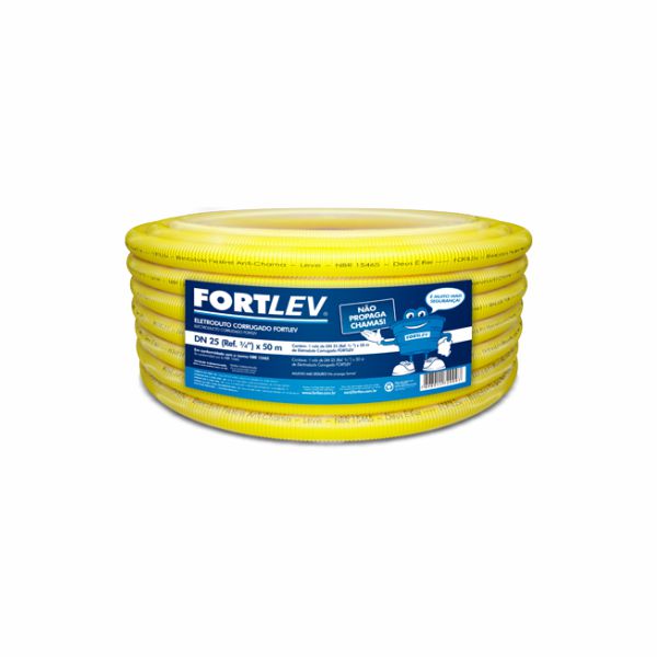 CORRUGADO DE PVC FORTLEV 20MM C/50