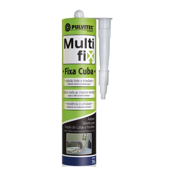 MULTIFIX FIXA CUBA 285G CINZA PULVITEC